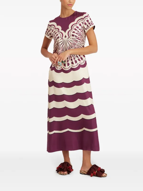 silk swing maxi dress Satin Swing Collar Sleeveless Maxi Dress Violet Aurora