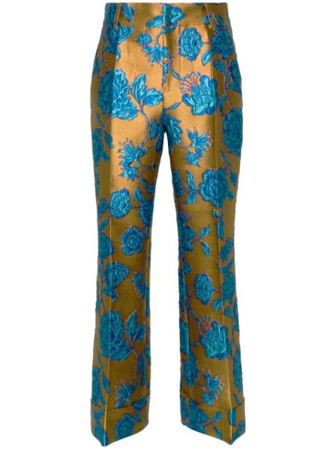 La DoubleJ Hendrix jacquard tailored trousers