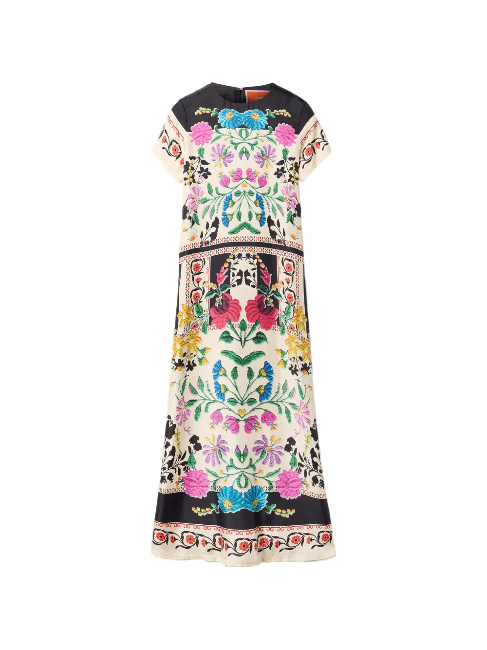 La DoubleJ Swing floral-print maxi dress