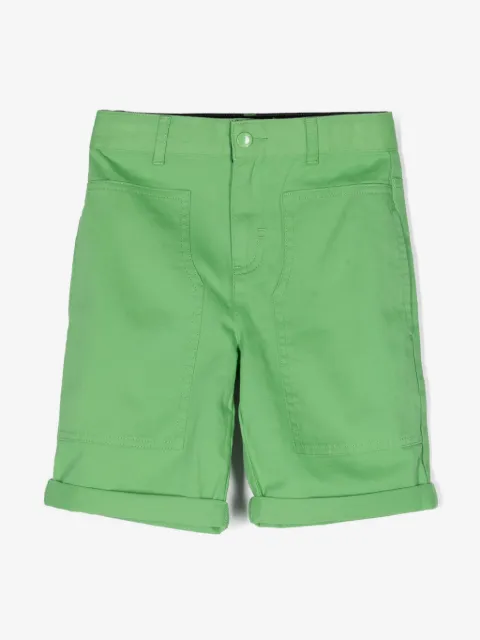 Stella McCartney Kids shorts chino con parche del logo