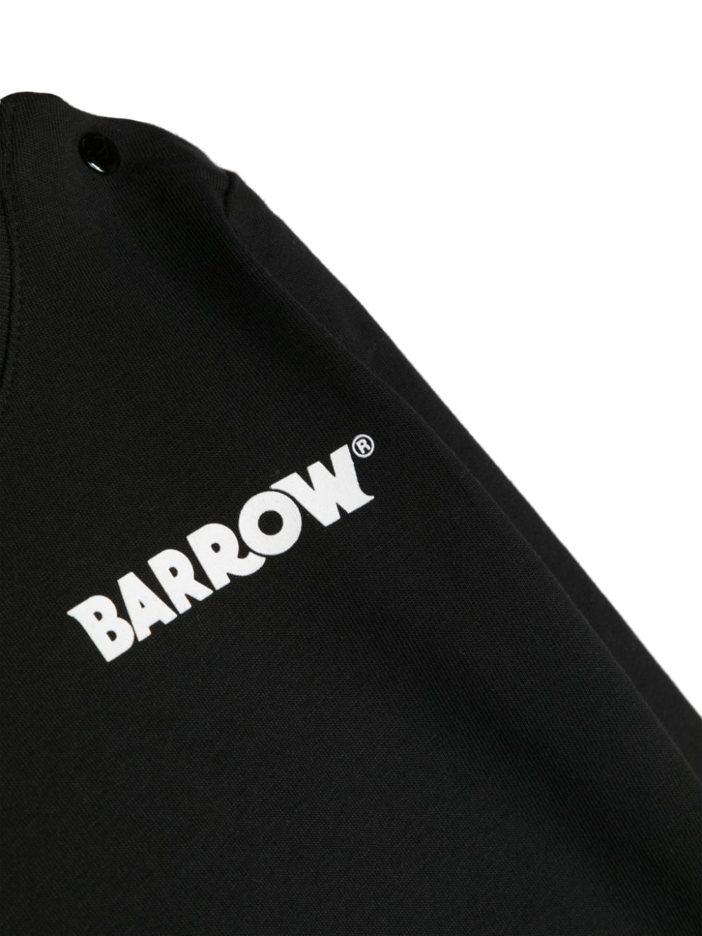 Barrow kids T-shirt met logoprint Zwart