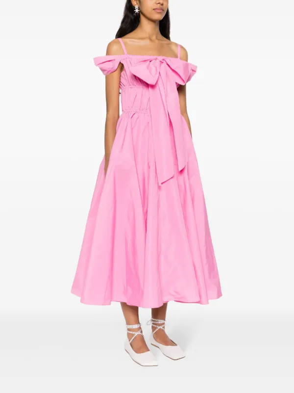 Patou リボンディテール ドレス | ピンク | FARFETCH JP