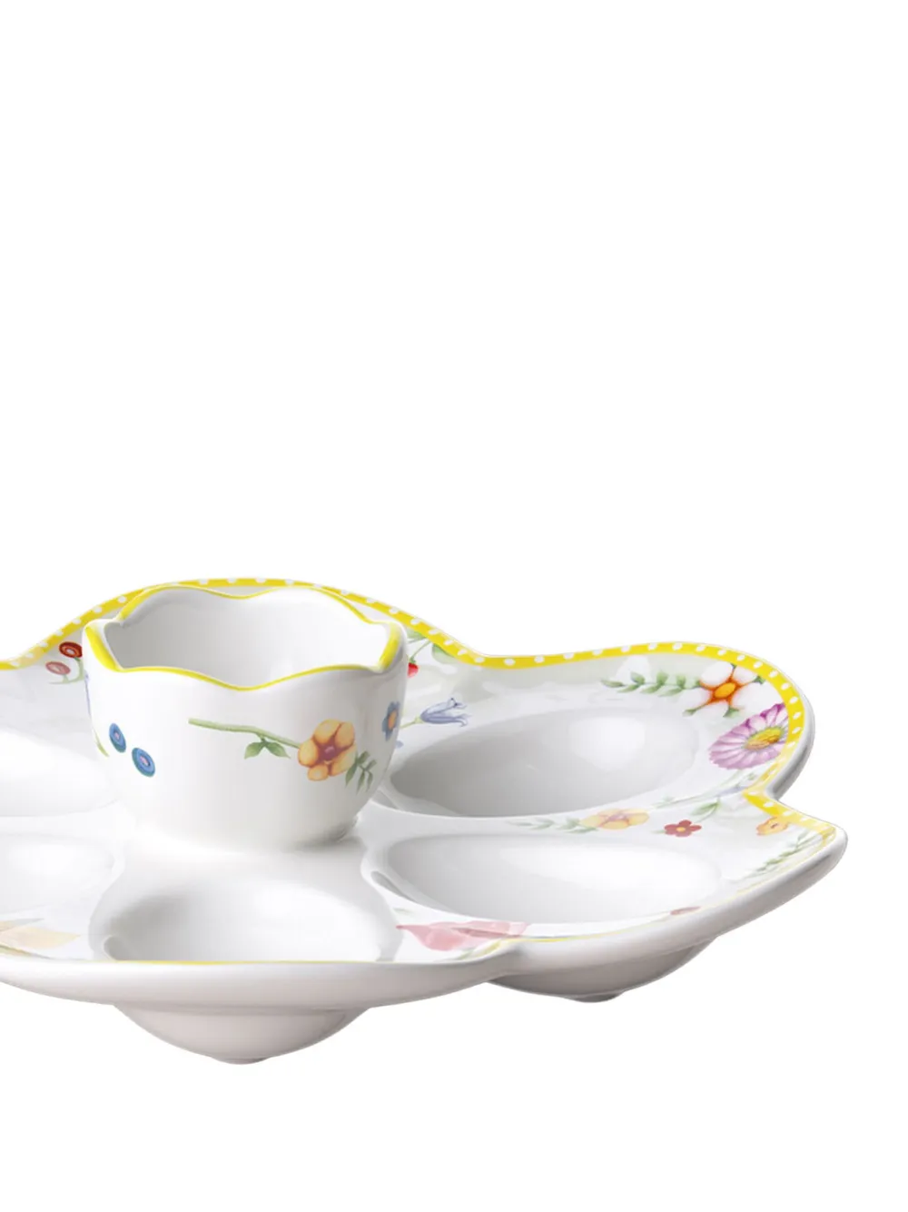 Villeroy & Boch Eierdopje met print - Wit