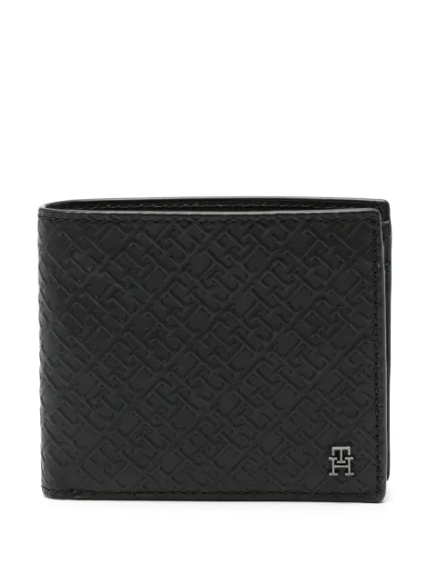 Tommy Hilfiger embossed-monogram leather wallet