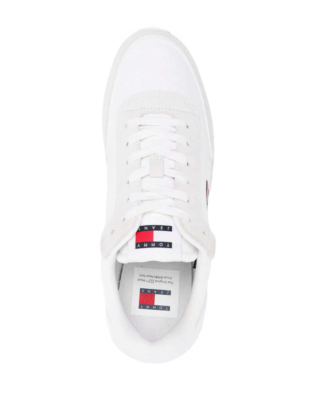 Tommy Hilfiger Sneakers met logopatch Beige