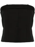 Róhe tailored corset top - Black