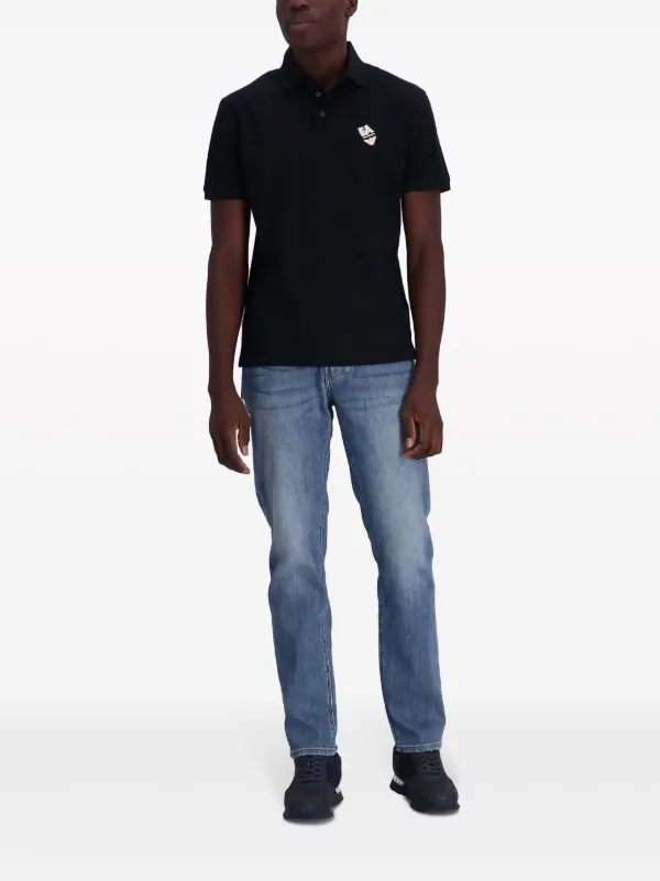 Emporio Armani ウォッシュド ストレートジーンズ - Farfetch
