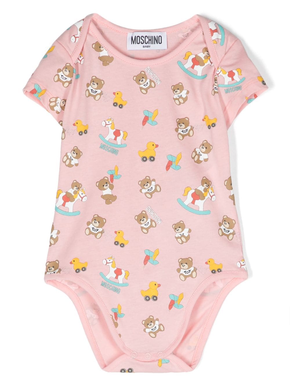 Image 2 of Moschino Kids Teddy Bear and Duck cotton bodies (pack of 2)