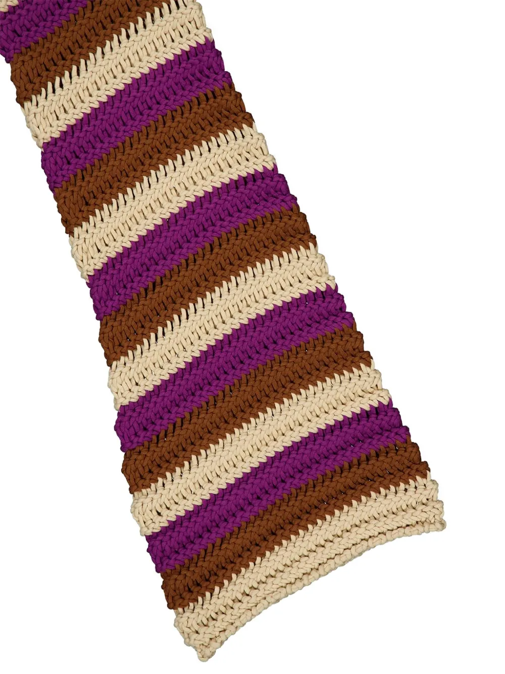  La Doublej Crop Sweater - Multicolor Ivory 