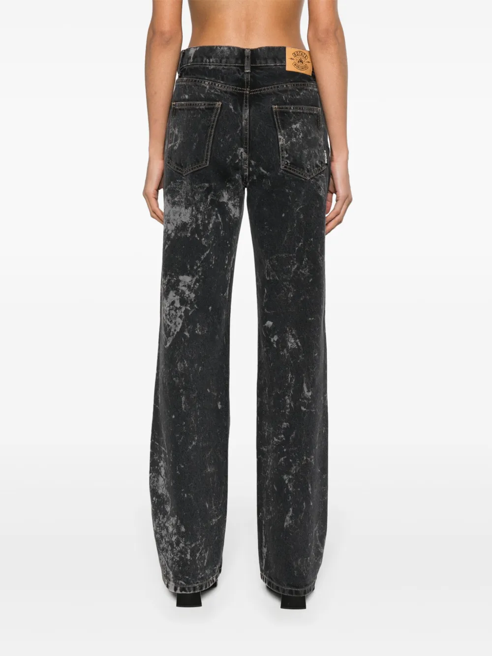 ROTATE BIRGER CHRISTENSEN Straight jeans Zwart