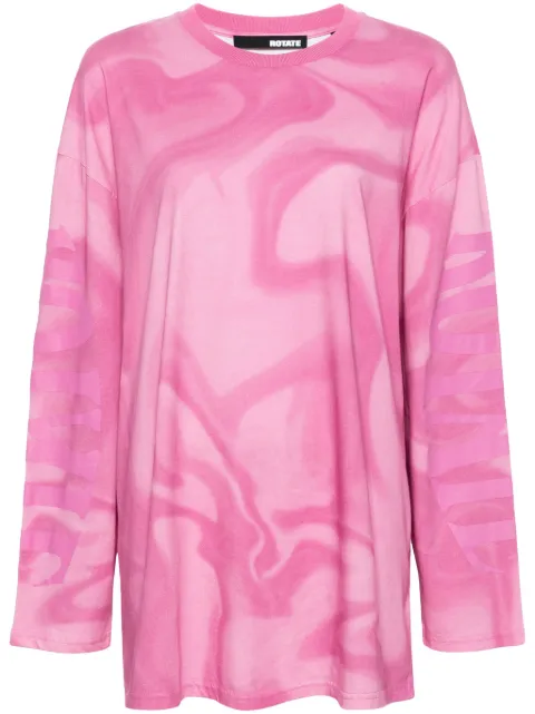 ROTATE BIRGER CHRISTENSEN Enzyme logo-print T-shirt