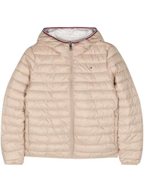 Tommy Hilfiger chamarra capitonada con capucha