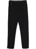 BOSS stretch-jersey slim-fit trousers - Black