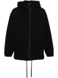 HUGO ripstop hooded cargo jacket - Black