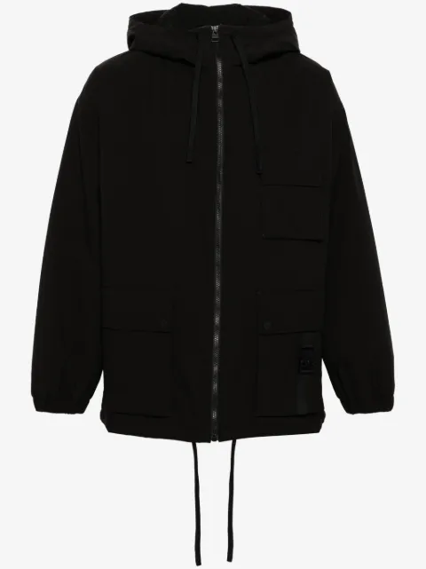 HUGO ripstop hooded cargo jacket