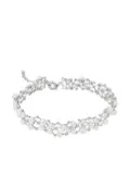 Anabela Chan 18kt white gold Petite Constellation diamond and pearl necklace