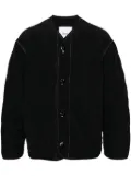 OAMC single-breasted quilted jacket - Black