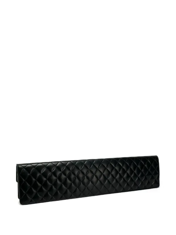diamond-quilted leather jewellery box