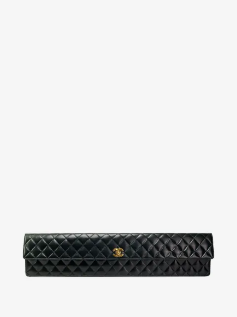CHANEL Pre-Owned 1989 Classic Flap elongated clutch bag