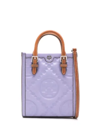  特価ブログのポータルサイト モノグラム Burch Tory T パフィーパープル Monogram バッグ