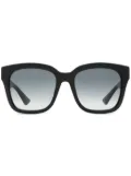 Gucci Eyewear Double-G square-frame sunglasses - Black