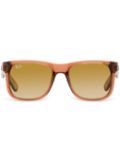 Ray-Ban Justin square-frame sunglasses - Brown