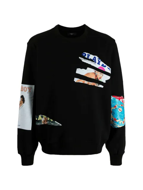 AMIRI x Playboy Magazine patch sweatshirt 