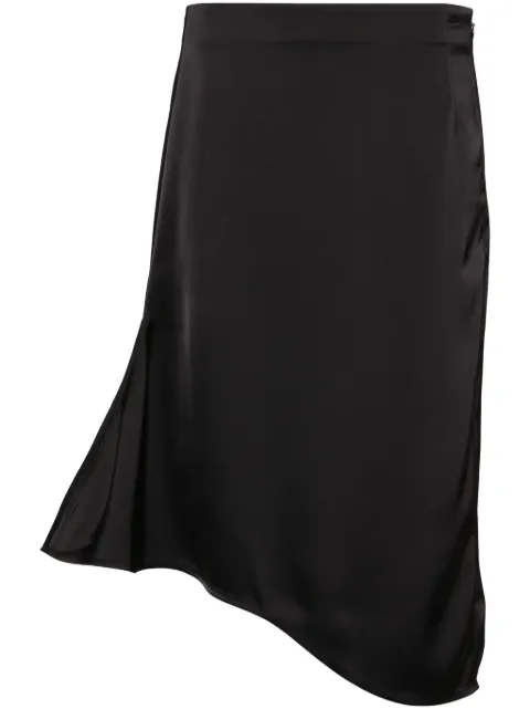 REMAIN falda midi con detalle de nudo