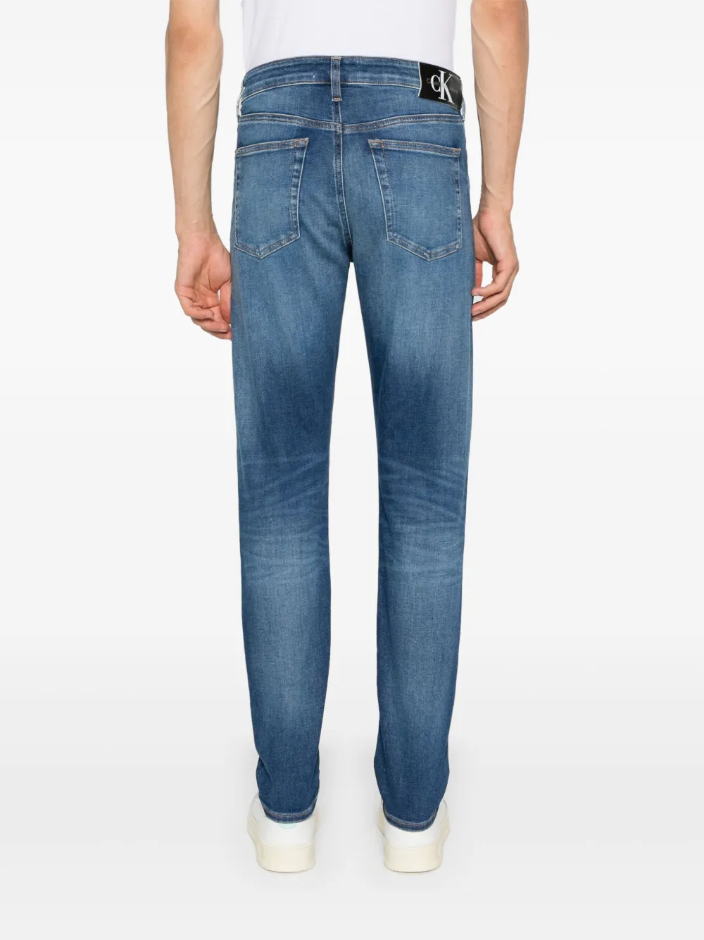 Calvin Klein Jeans Est.1978 Slim-tapered Jeans In 蓝色