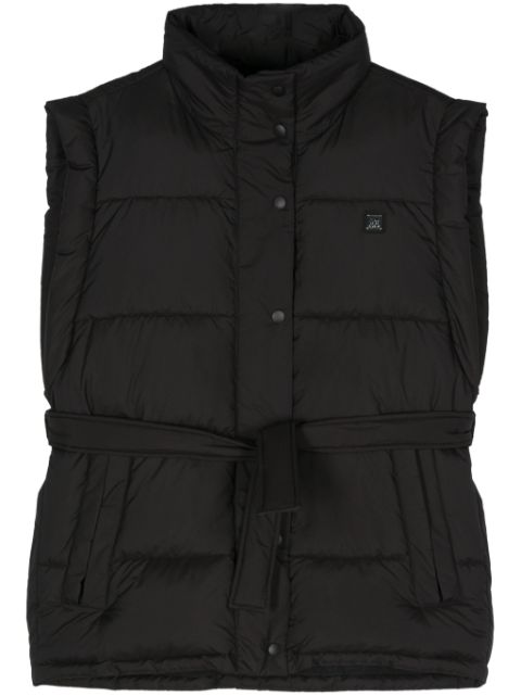 HUGO logo-plaque padded gilet