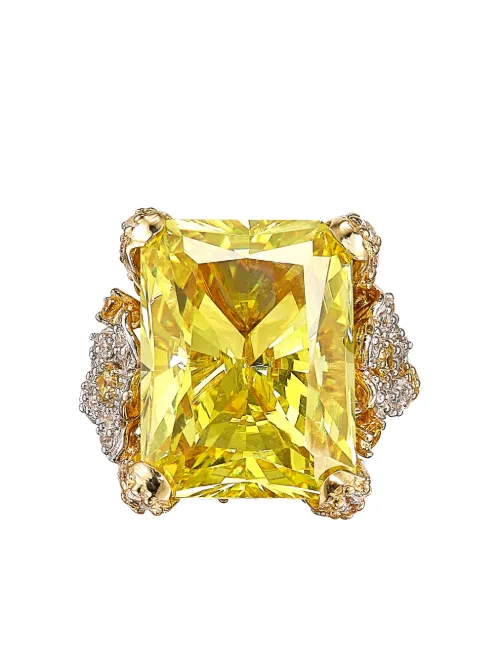 Bague Lemon Cinderella en or vermeil 18ct - Anabela Chan - Modalova