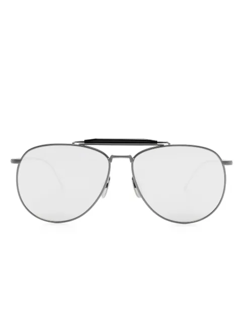 Thom Browne Eyewear lentes de sol con armazón estilo piloto