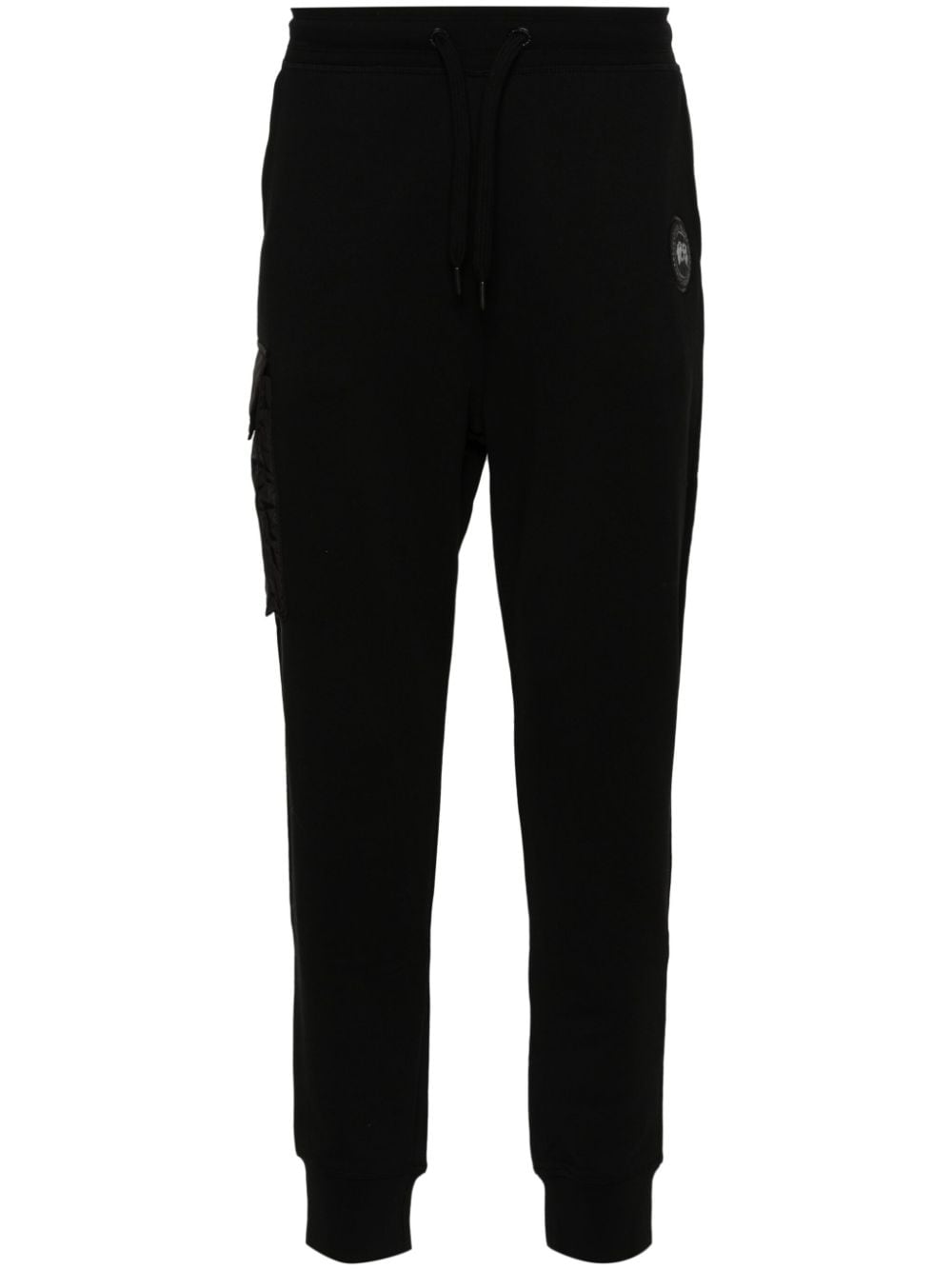 Canada Goose Huron Cargo Track Trousers In Black