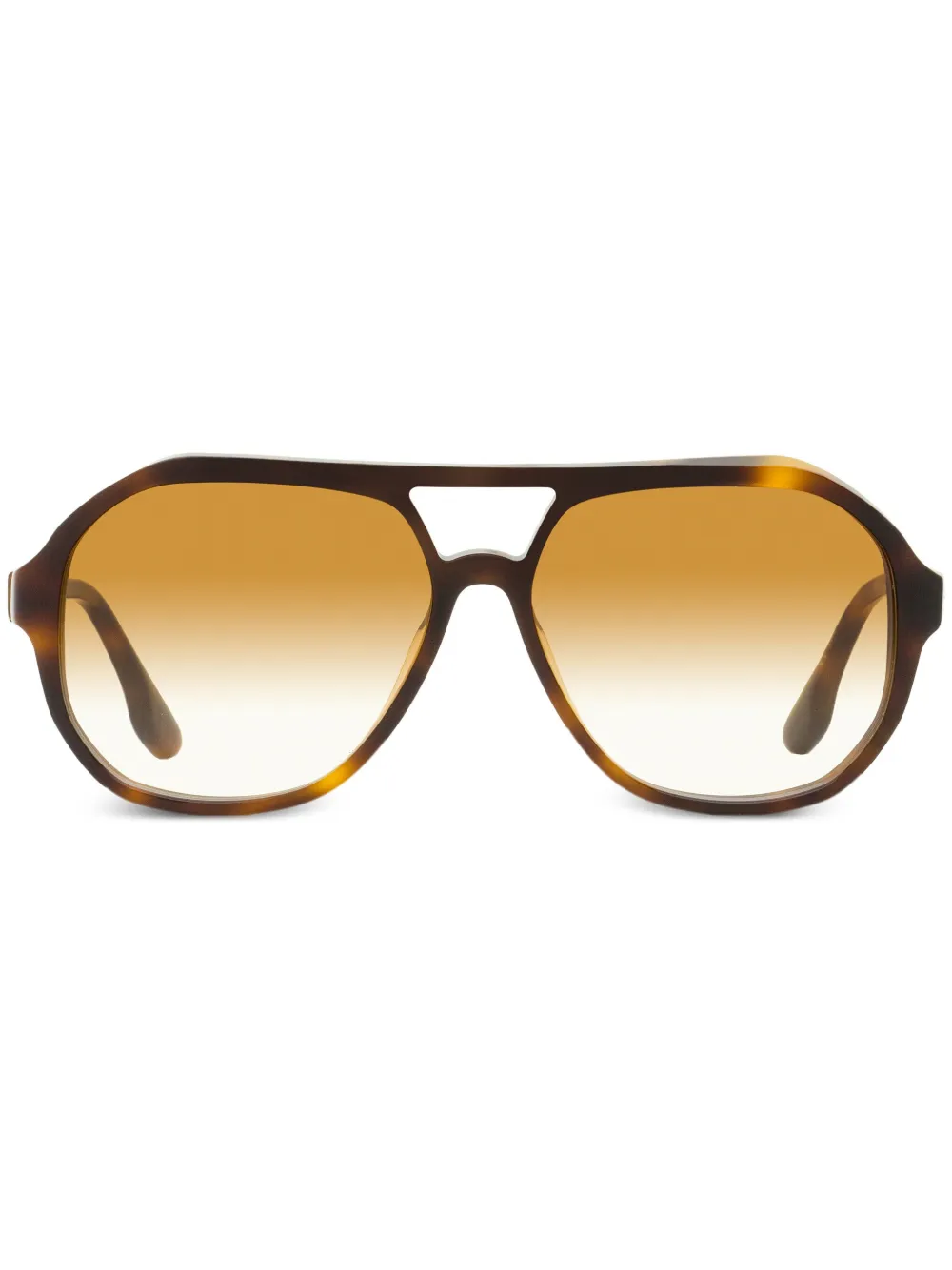 Victoria Beckham Eyewear Zonnebril met piloten montuur Bruin