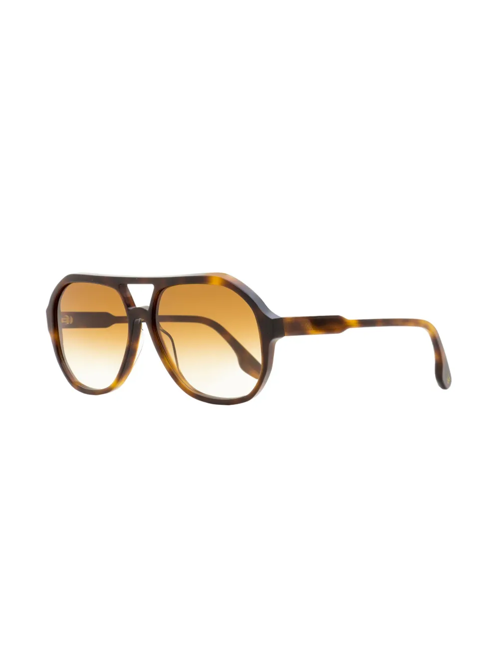 Victoria Beckham Eyewear Zonnebril met piloten montuur - Bruin