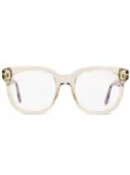 TOM FORD Eyewear Blue Block square-frame glasses - Pink