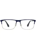 Longines LG5005-H rectangle-frame optical glasses - Blue