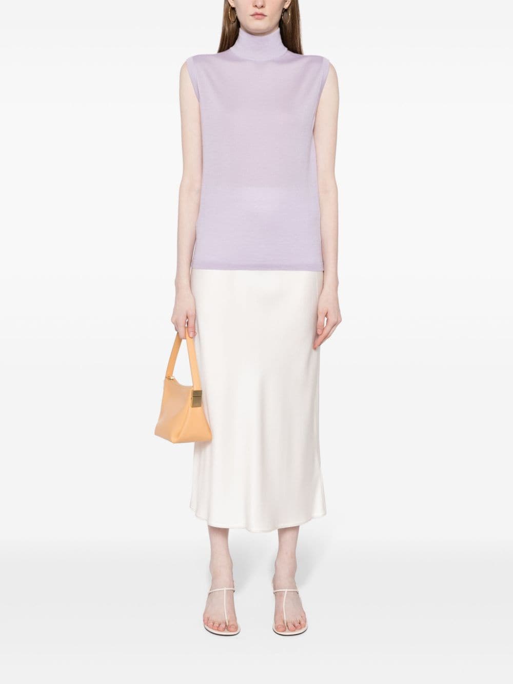 Shop Lisa Yang Lucy Cashmere Top In Purple