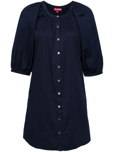 STAUD Vincent cotton minidress