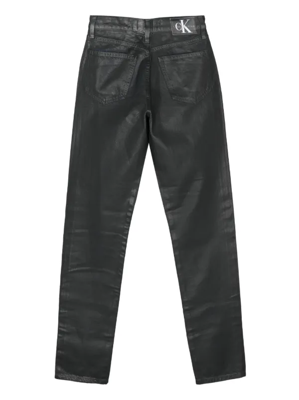 Calvin Klein Jeans ストレートジーンズ | ブラック | FARFETCH JP