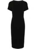 BOSS stretch-design midi dress - Black