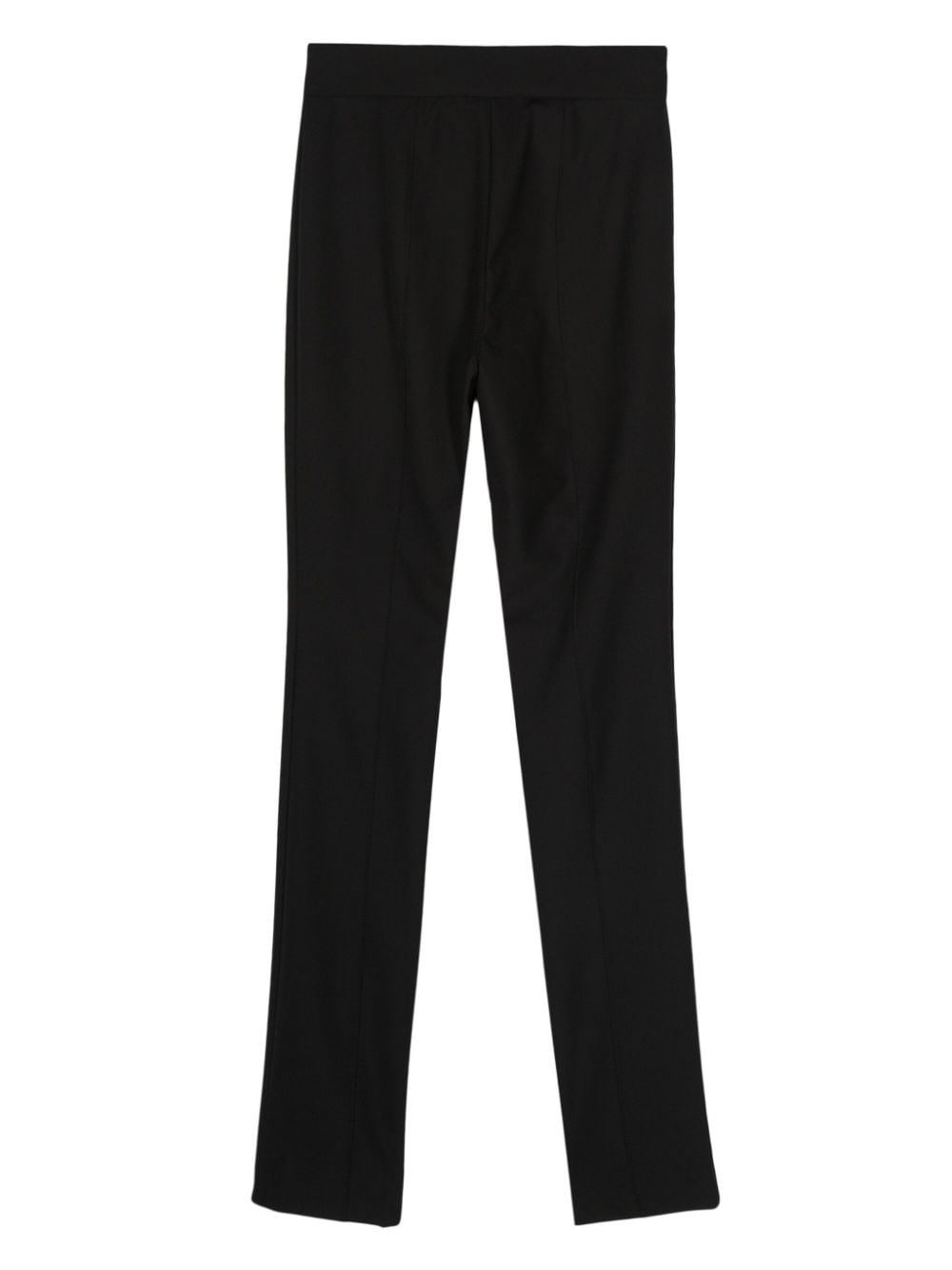 Shop Hugo Boss Fast-drying Slim-fit Trousers In Black
