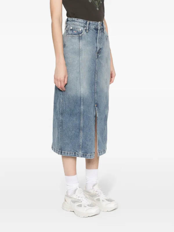 Tommy 2025 jeans skirt