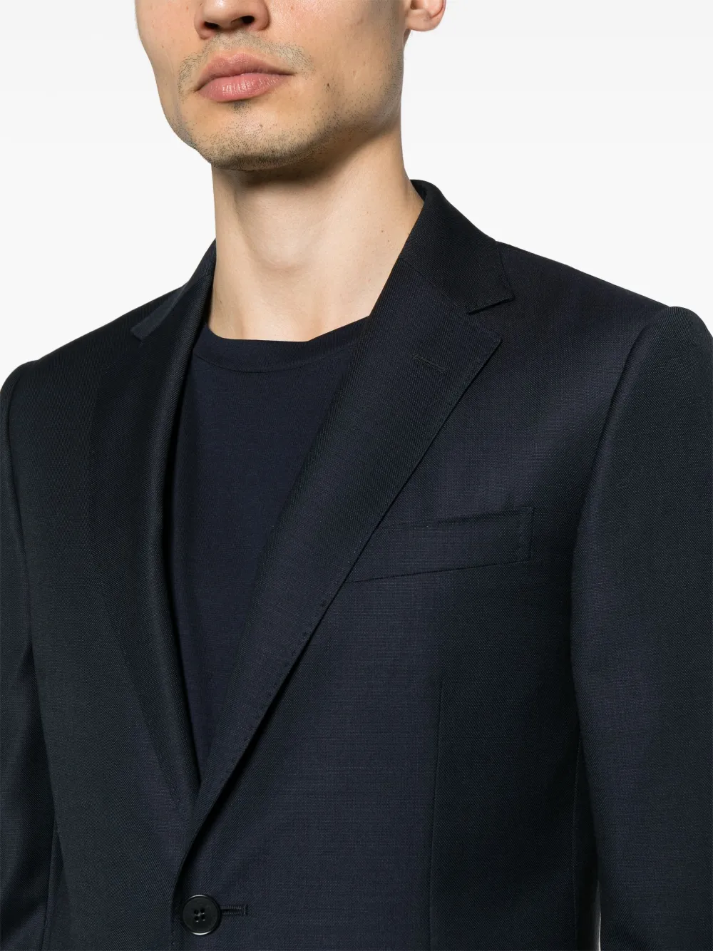Zegna Wollen pak Blauw