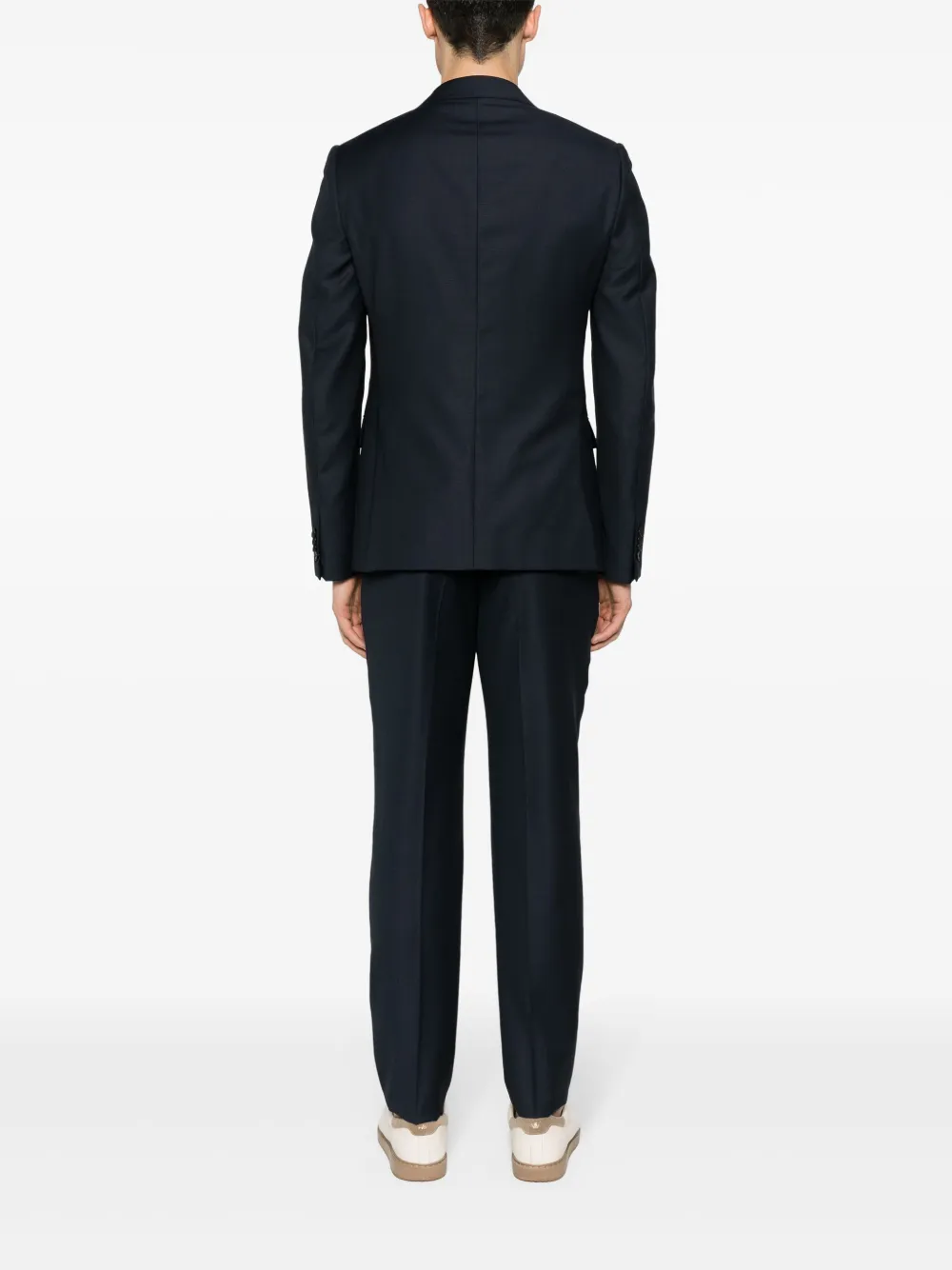 Zegna Wollen pak Blauw