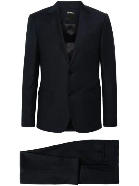 Zegna single-breasted wool suit