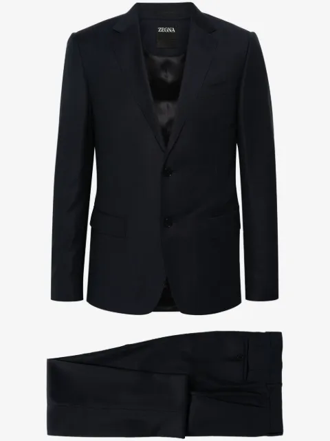 Zegna single-breasted wool suit