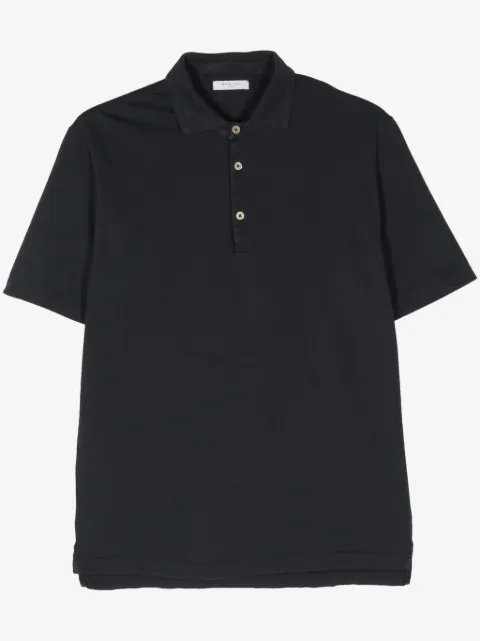 Boglioli short-sleeves cotton polo shirt