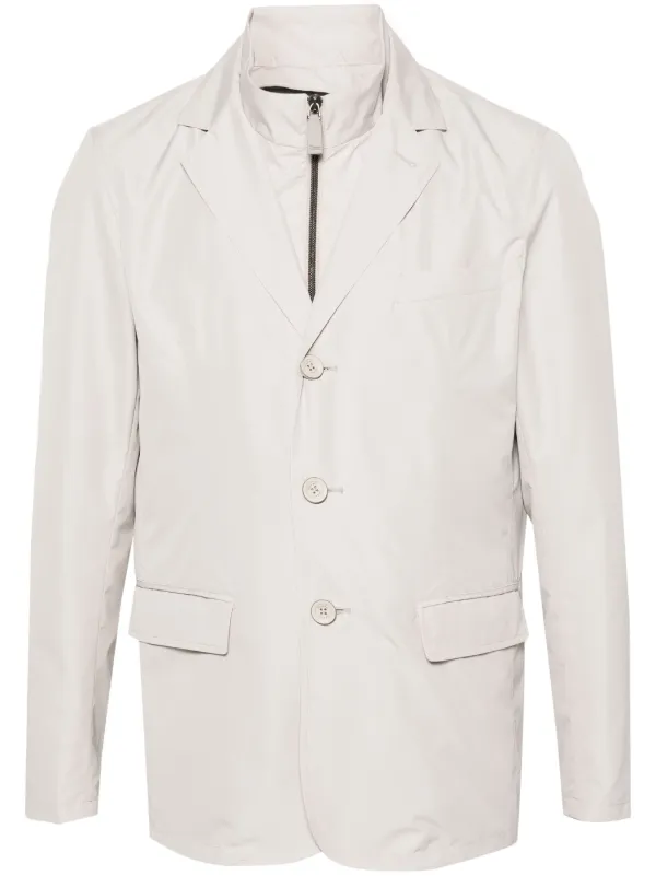 【送料&関税込】Herno Single-breasted One Button Jacket GA000157U-12359S-9200-blazer-