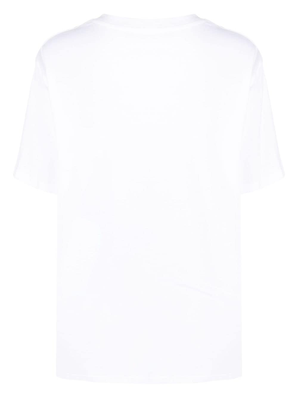 Kimhekim T-shirt met logoprint - Wit